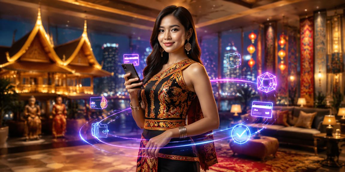 Pemain kasino menikmati slot dan permainan meja di spin321, Sarawak